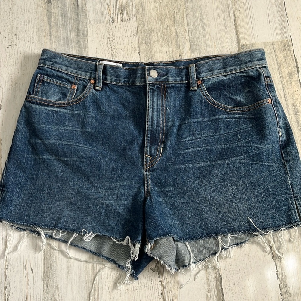 Gap Hi-Rise Cutoff Shorts Size 33